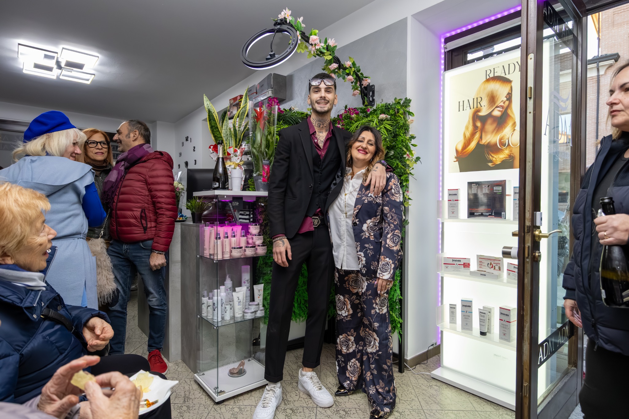 Foto inaugurazione ADM Parrucchieri a Melzo