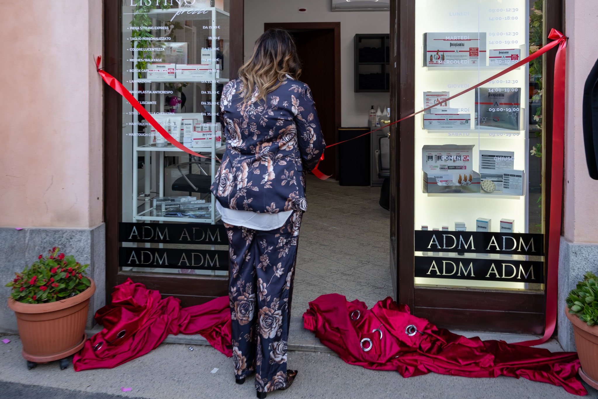 Foto inaugurazione ADM Parrucchieri a Melzo